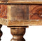 vidaXL Salontafel 110x60x38 cm massief mangohout en sheeshamhout