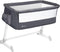 Lionelo Theo - Co Sleeper & Baby Bed - 2-in-1 functie - Hoogte verstelbaar - Kantelbaar - Donker Grijs