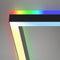 BRILONER - LED Plafondlamp - met afstandsbediening - CCT en RGB - 45W - zwart (2 stuks)