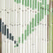 vidaXL - Insectengordijn - bamboe - print - 100x220 - cm - bamboe