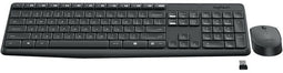 Logitech MK235 - Draadloos Toetsenbord en Muis - Plug-and-Play - Zwart