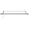 Markies Antraciet 3 x 2,5 m Metaal