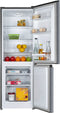 Hanseatic HKGK14349BI - Koelvriescombinatie - 175L - RVS - 143 cm