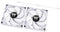 Thermaltake CT120 - PC Cooling Fan - 120mm - 2-Fan Pack - Wit (2 stuks)