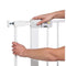 Safety 1st 7cm Verlengstuk Easy Close Traphekje - Metal White