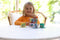 Micki Pippi Langkous stenen kinderservies