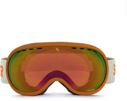 SINNER Vorlage S - Skibril - Sferische dubbele lens - Mat Oranje - Unisex (1 stuk)