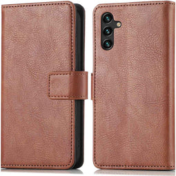 iMoshion Hoesje Geschikt voor Samsung Galaxy A13 (5G) / A04s Hoesje Met Pasjeshouder - iMoshion Luxe Bookcase - Bruin