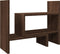 Bureau organiser 38,5x17x39 cm bewerkt hout bruin eikenkleur