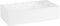 DIFFERNZ SOLID - Fontein 360x185x90mm - Handgemaakt - Wit