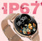 Forever Velora - Smartwatch - Gezondheidsmonitoring en sportmodi - Roze goud