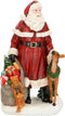 Santa with deer poly