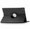 Accezz 360° Draaibare Bookcase Samsung Galaxy Tab A9 Plus - Kunstleer - Zwart