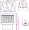 vidaXL - Tent - 5-persoons - waterdicht - blauw