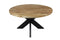 HSM Collection Tafelblad rond - ø130 cm - blank - teak
