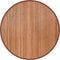vidaXL - Vloerkleed - rond - 80 - cm - bamboe - naturel