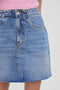 Vero Moda Vmbrenda Hr Short Dnm Skirt - Kort - Lichtblauw Denim (2022)
