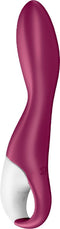 Satisfyer, Bluetooth G-spot vibrator, Heated Thrill, 20,5 cm, met app, met warmtefunctie, gemaakt van siliconen