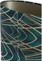 Light & Living Lampenkap ovaal Tiara - Groen - 30x15x25cm - Luxe