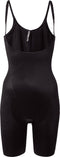 Spanx Thinstincts 2.0 - Open Bust Mid Thigh Body - Verstelbare bandjes - Zwart