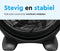 BRASQ Vloerventilator - 50 cm - Zwart - 3 snelheden - Ventilator Staand - Verstelbaar - 90 Watt