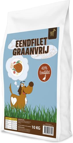 Freds eendfilet graanvrij hondensnack 10 kg