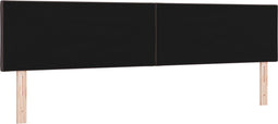 vidaXL - Hoofdbord - Diamond - Blocks - Design - Donkerbruin - 200 - cm - Stof