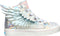 Skechers Twi-Lites 2.0 - Unicorn Wings Meisjes Sneakers - Zilver/Roze