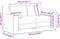 vidaXL - Loveseat - bank - 140 - cm - fluweel - lichtgrijs