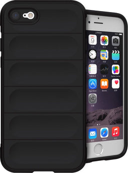 imoshion Hoesje - Geschikt voor iPhone SE (2022) / SE (2020) / 8 / 7 - EasyGrip Backcover - Zwart