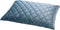 Dutch Decor NIELS - Sierkussen velvet Provincial Blue 40x60 cm - blauw - Inclusief binnenkussen