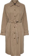 PIECES PCBELLEN - Trenchcoat - Hoge hals met knoopsluiting - M (2023)