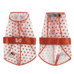Hondenregenjas Minnie Mouse Rood S