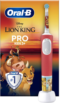 Oral-B Pro Kids - Elektrische Tandenborstel - 2 Poetsstanden - Lion King