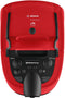 Bosch Serie 4 BWD421PET - Cilinderstofzuiger - 2100 W HEPA 13 - Zwart Rood