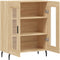 vidaXL - Dressoir - 69,5x34x90 - cm - bewerkt - hout - sonoma - eikenkleurig