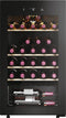Haier HWS34GGH1 - Wijnkoelkast - 34 flessen - Vochtbalans technologie - Anti-vibratie - Anti-UV glas - Zwart