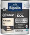 RIPOLIN Vloerverf - Speciale muurverf voor binnen- en buitenvloeren - Hoge weerstand tegen vlekken - Gebroken Wit Satijn (2.5L)