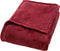 Dutch Decor - BILLY - Plaid 150x200 cm - flannel fleece - superzacht - Merlot - rood bordeaux