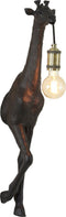 Light & Living Wandlamp Giraffe - Zwart - 24.5x12x75cm - Binnen Modern