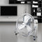 Termozeta TZBA01 - Ventilator - 58,71W - Chroom Wit