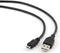USB 2.0 A to Micro USB B Cable GEMBIRD (3 m) Black