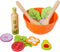 Small Foot - Houten Speeleten Salade Speelset, 15dlg,