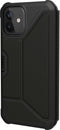 UAG Metropolis - Book Case hoesje - Bescherming iPhone 12 - 12 Pro - Zwart