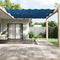 vidaXL - Luifel - verticaal - 180x420 - cm - oxford - stof - blauw