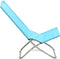 vidaXL - Strandstoelen - 2 - st - inklapbaar - stof - turquoise