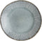 Dutch Rose Organic Bord Plat 21,5 cm Blauw - Stoneware Handgemaakt