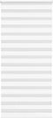 vidaXL - Zebra - rolgordijn - 110x230 - cm - stofbreedte - 105,9cm - polyester - wit