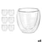 Waterglas Vivalto OCT-DG2319 Transparant Borosilicaatglas 100 ml (6 Stuks)