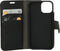 Mobiparts iPhone 13 Mini/12 Mini - Classic Wallet Case - RFID bescherming - Zwart